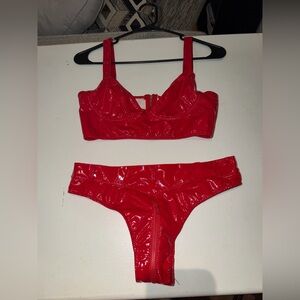 Red Women's sexy lingerie size small
